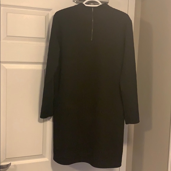 Black Long Sleeve Party Dress. Size XL. - Picture 2 of 4